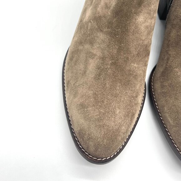 Paul Green Womens 8.5 US 6 UK Faye Brown Suede Leather‎ Ankle Boots Shoes - Picture 4 of 15